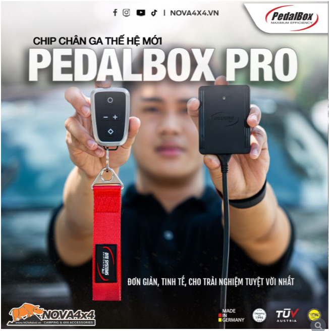 Chip chân ga PedalBox Pro 14725725 cho các dòng xe MAZDA