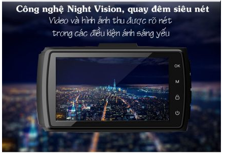 iCar Camera hành trình có màn hình ELLICAM A120