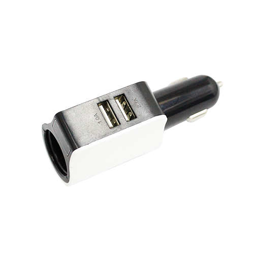 Chia tẩu + 2 cổng USB hiện điện áp