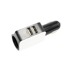 Chia tẩu + 2 cổng USB hiện điện áp