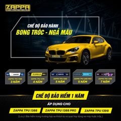 Dán PPF ô tô Zappa, giải pháp bảo vệ sơn xe TỐI ĐA