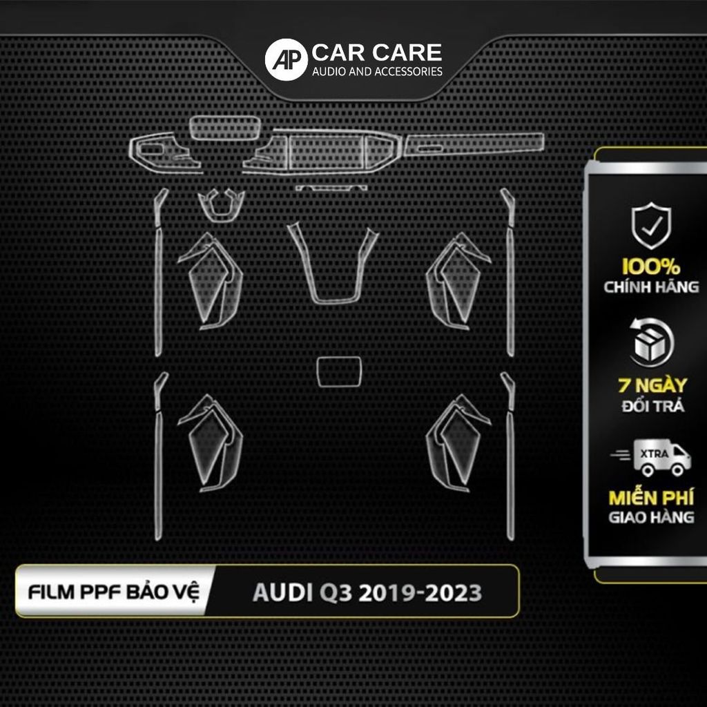 Dán PPF nội thất ô tô Audi