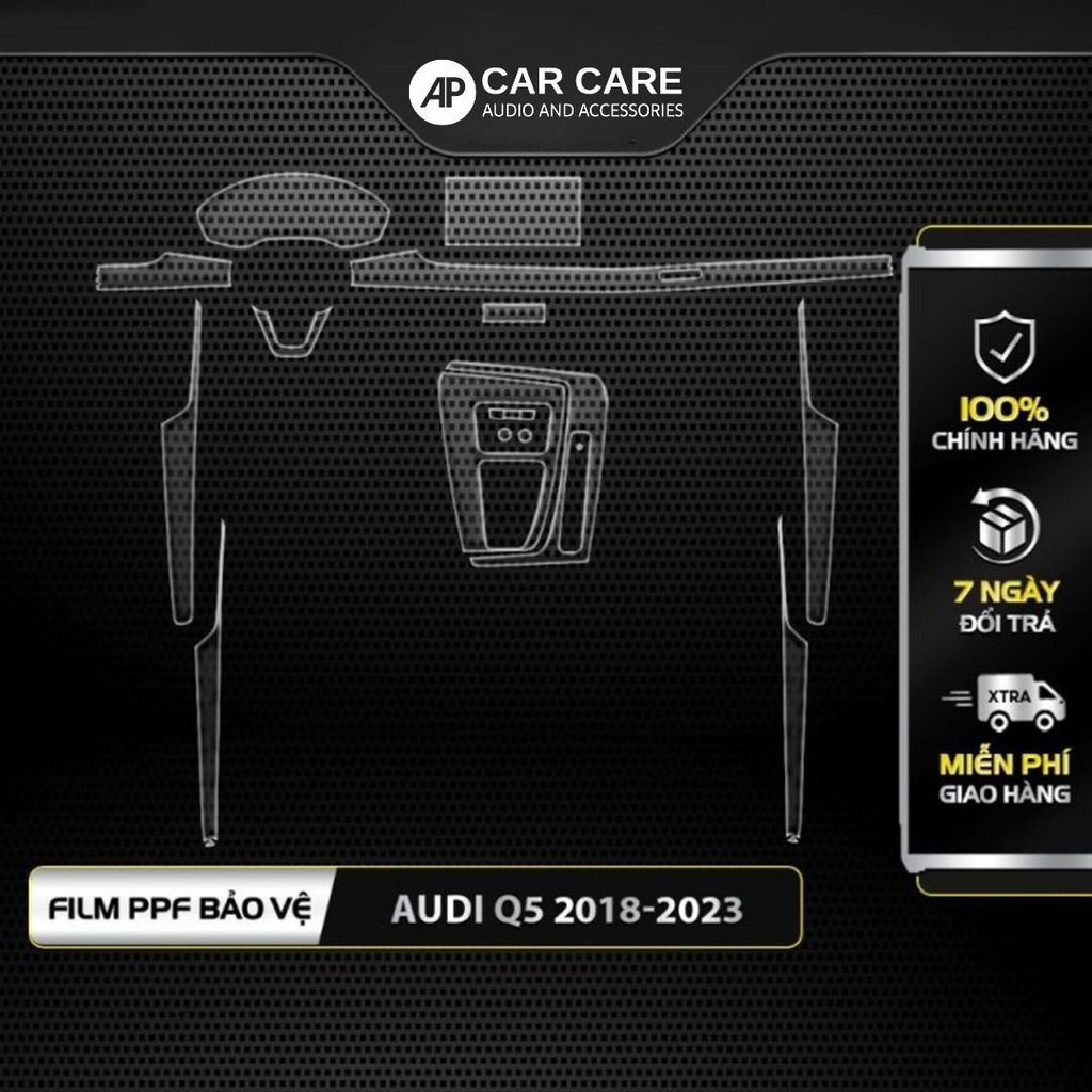 Dán PPF nội thất ô tô Audi