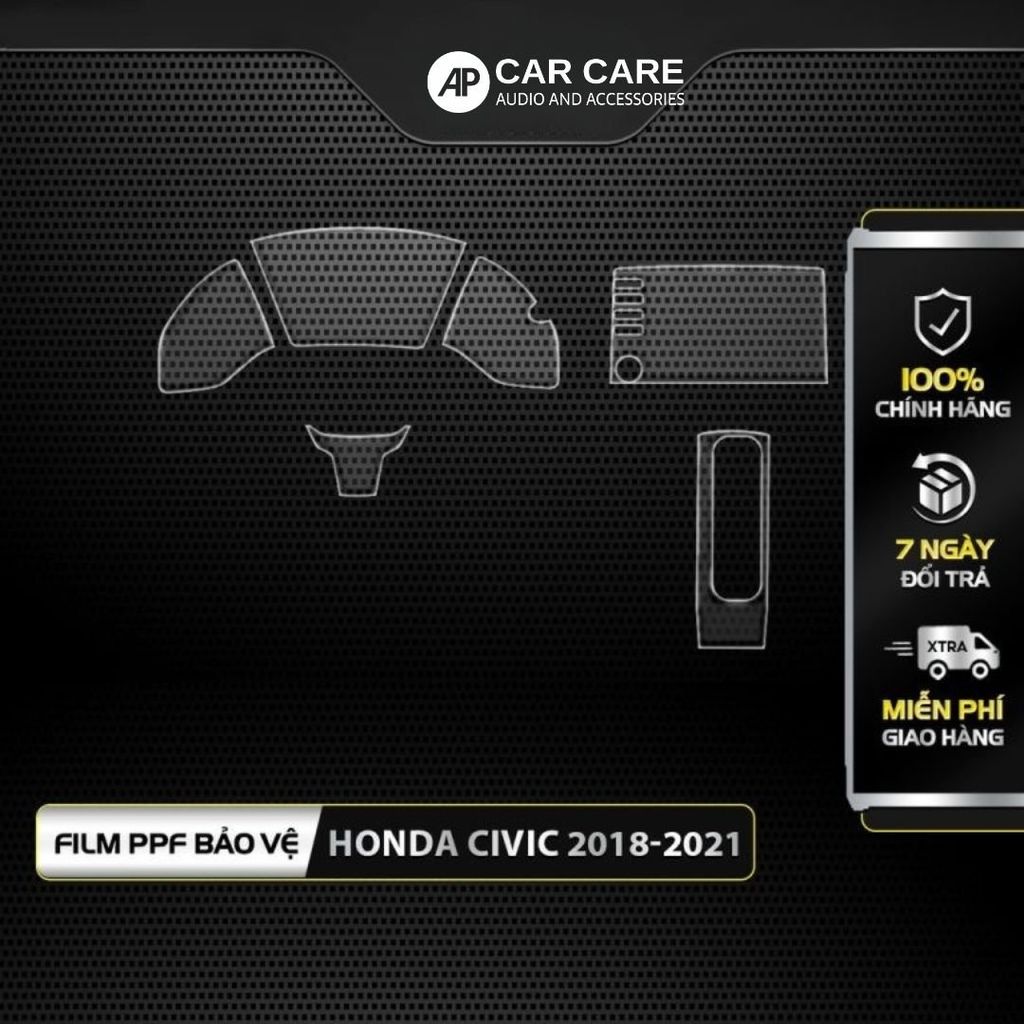 Dán PPF nội thất ô tô Honda