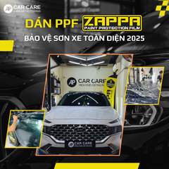 Dán PPF ô tô Zappa, giải pháp bảo vệ sơn xe TỐI ĐA