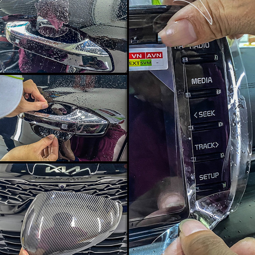 Dán PPF ô tô TeckWrap, giải pháp bảo vệ sơn xe TỐI ƯU