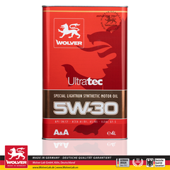 Dầu nhớt động cơ ô tô Wolver UltraTec 5W30 A1