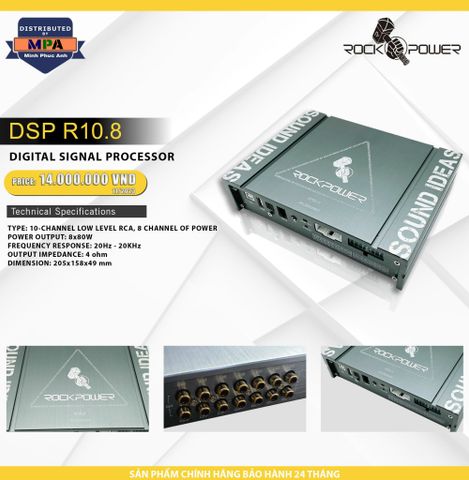  Rock Power DSP tích hợp Amplifier R10.8 
