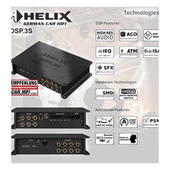 Bộ xử lý tín hiệu âm thanh Helix DSP 3S