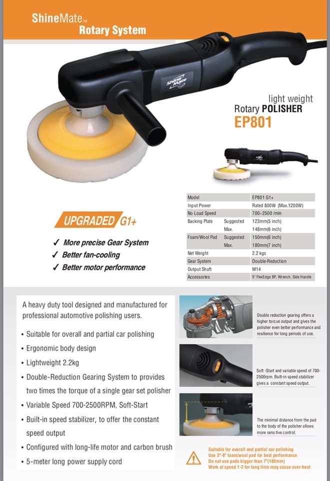 Máy đánh bóng đồng tâm Shinemate