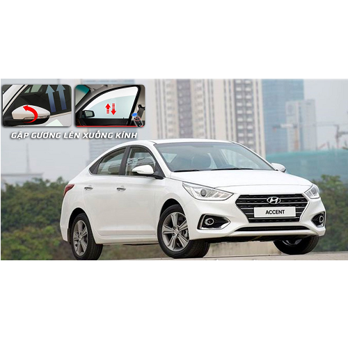 Fuji tự động gập gương lên xuống kính Hyundai