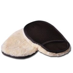 Găng tay rửa xe lông cừu 1 mặt