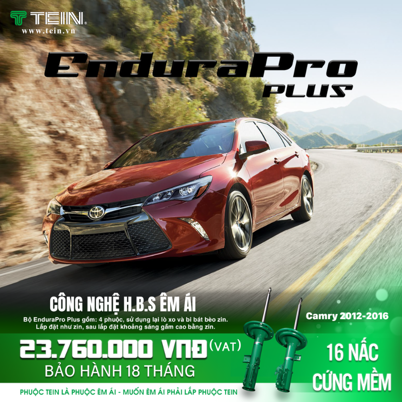 Giảm xóc ô tô Tein Toyota Camry 2012-2016