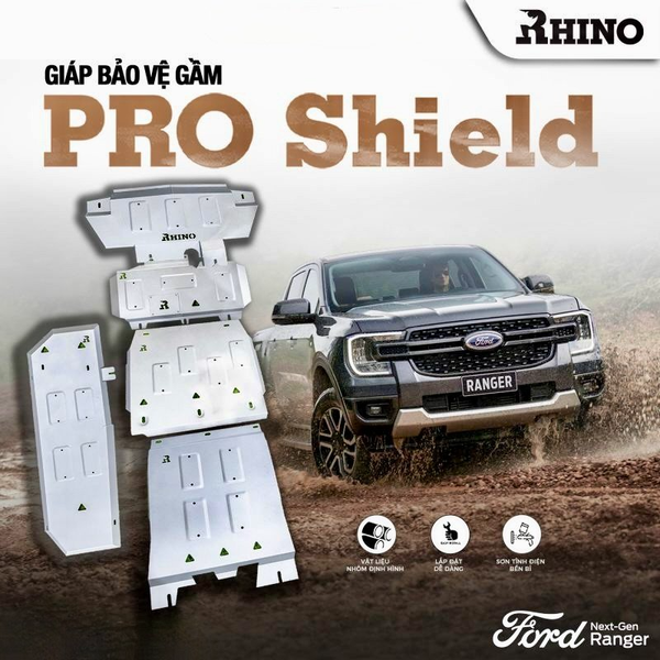 Rhino Pro Shield Giáp gầm bảo vệ Ford