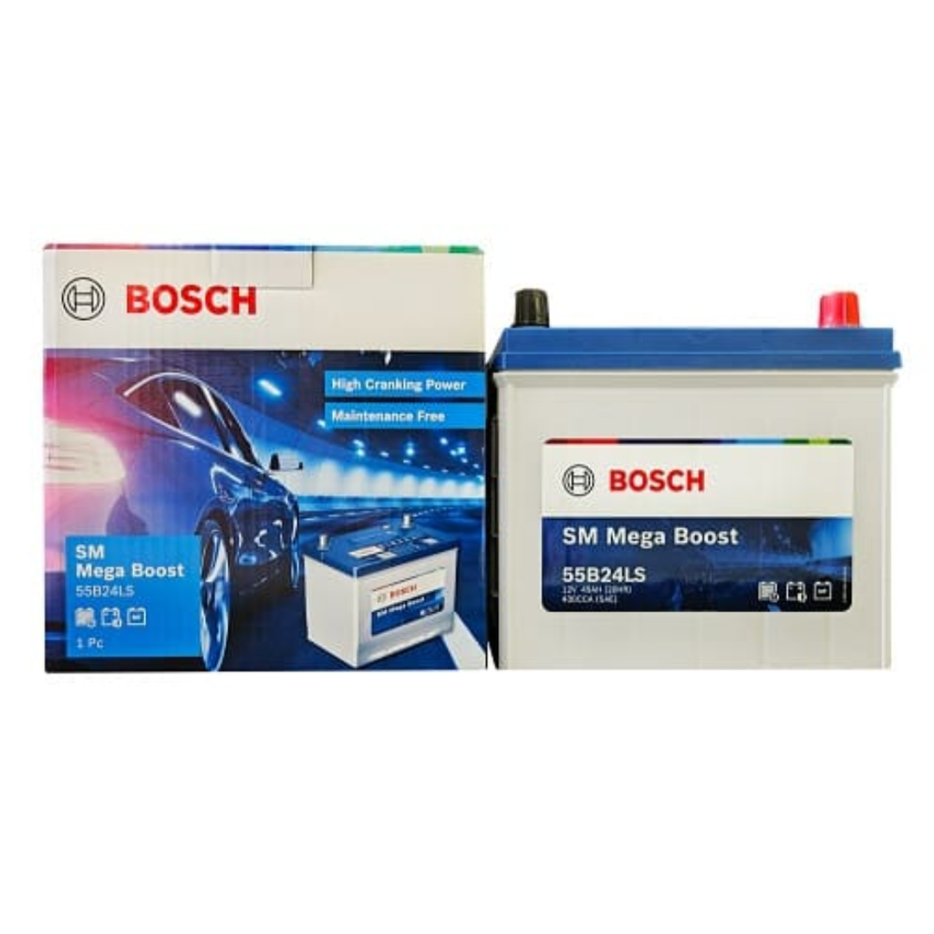 Bình Acquy Bosch 55B24LS 45Ah