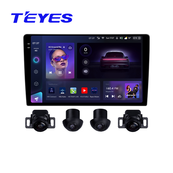 Màn Hình Android  Vietmap TEYES CC3 2K 360 Liền Camera 360