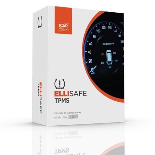 Cảm biến áp suất lốp iCar ELLISAFE I3 theo xe KIA HUYNDAI NISSAN AUDI VOLKSWAGEN