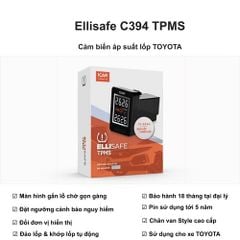 ICar TPMS C393, C394 Cảm biến áp suất lốp  lỗ chờ xe