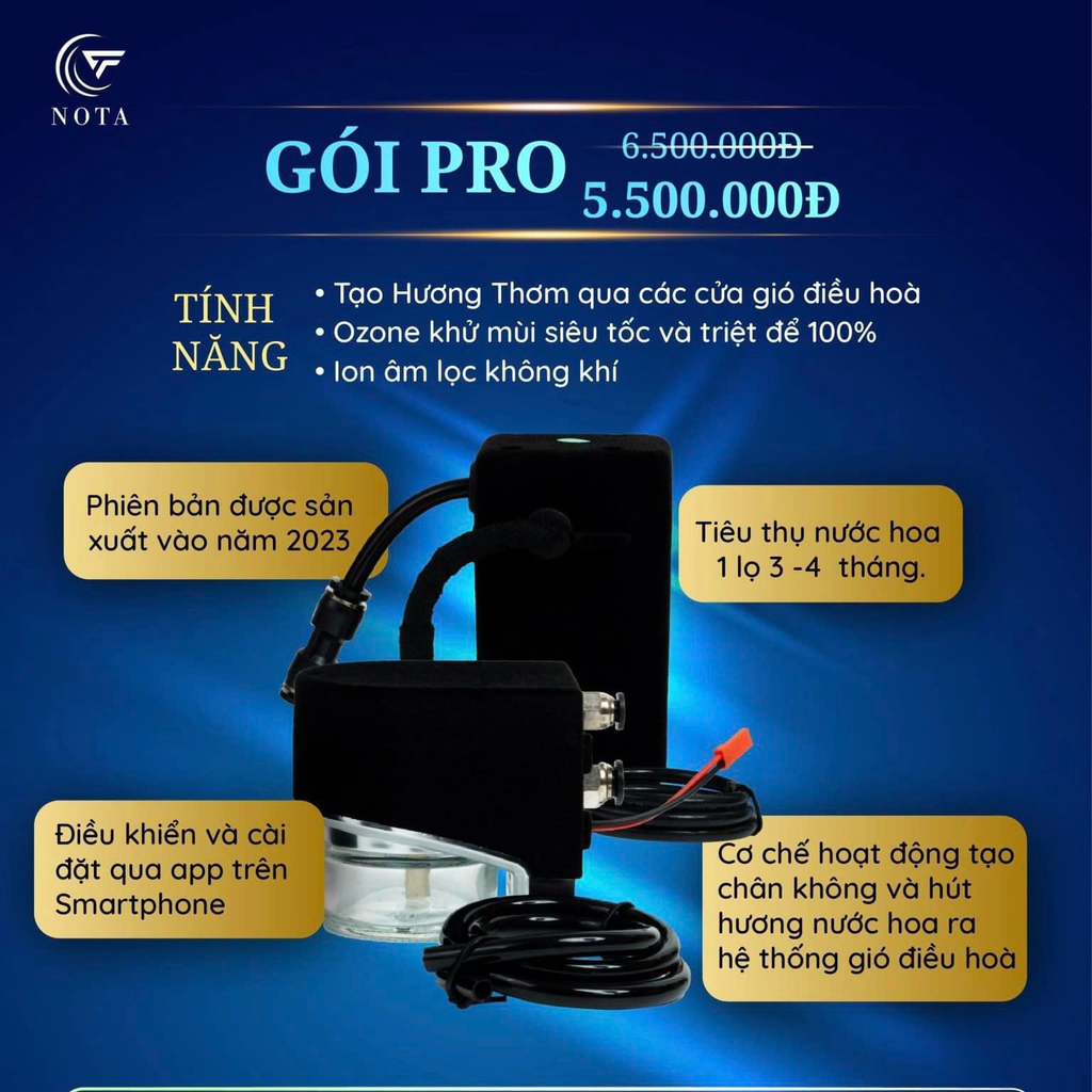 Bộ khuếch tán nước hoa Nota Air Balance Pro