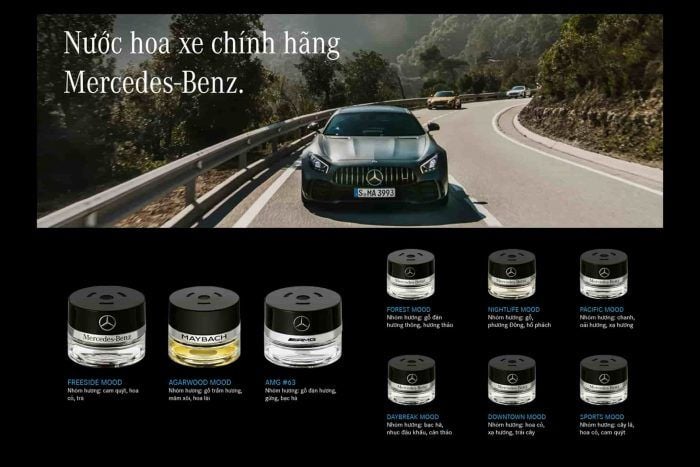 Nước hoa Mercedes Benz Chính hãng - No.86