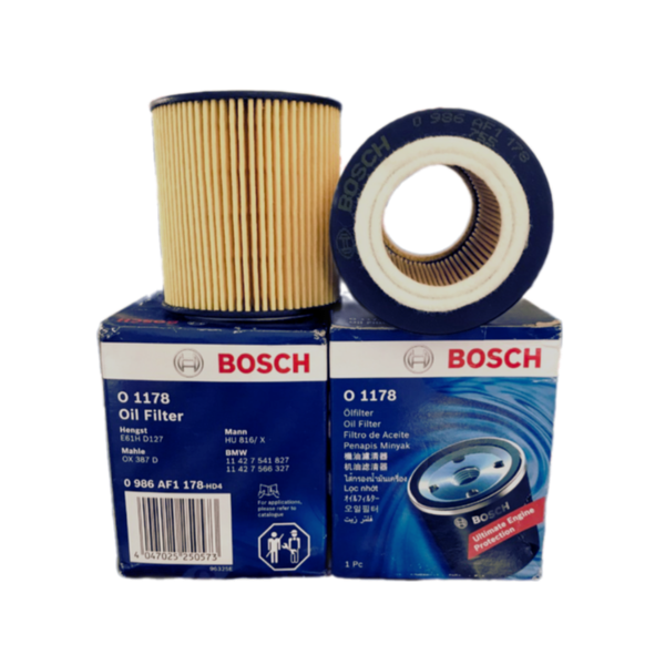 Lọc nhớt động cơ ô tô Bosch O1178 = JS OE0053