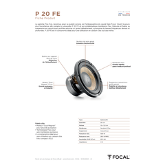 Loa SUB hơi ô tô Focal Flax Evo - P 20 FE