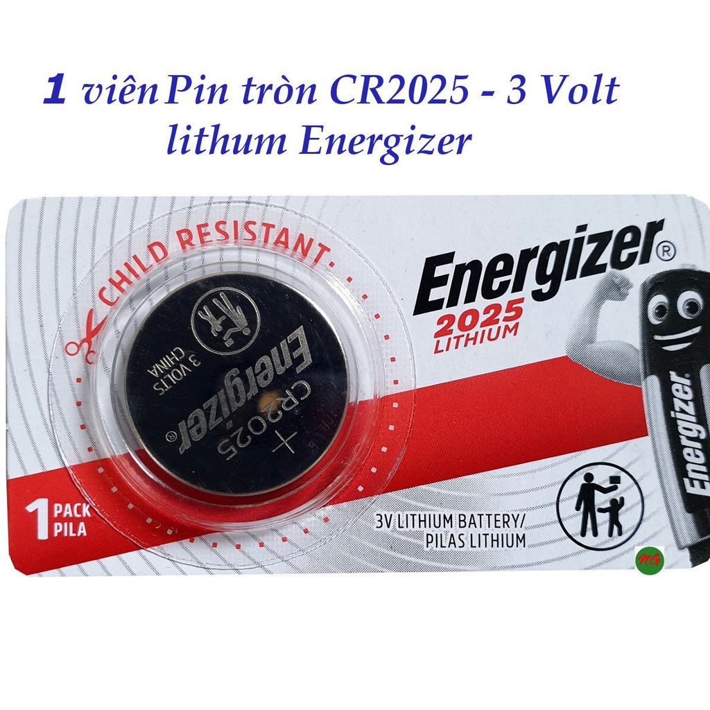 Energizer Pin cúc áo lithium thay remote