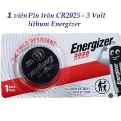 Energizer Pin cúc áo lithium thay remote
