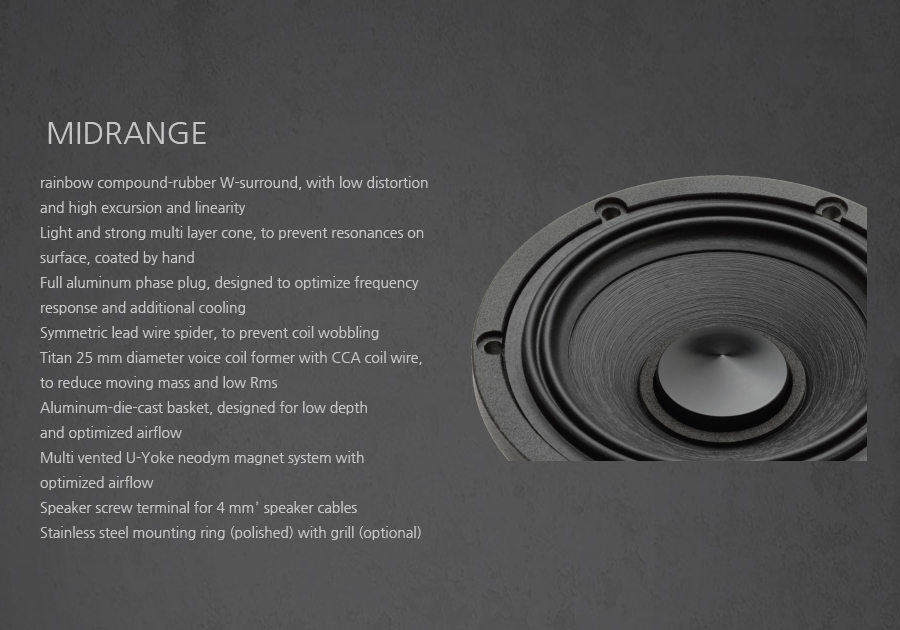 Loa cánh ô tô Rainbow Profi line Midrange PL-M3P