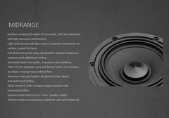 Loa cánh ô tô Rainbow Profi line Midrange PL-M3P