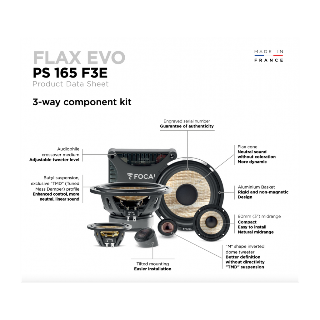 Loa cánh ô tô Focal Flax Evo - PS 165 F3E