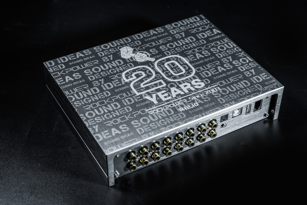 DSP Rock Power R12.10 - 12 kênh tín hiệu + 10 kênh Amply 80W
