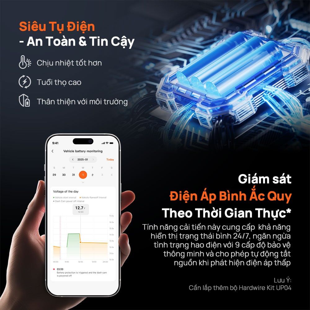 Camera hành trình 70mai 4K Omni X800