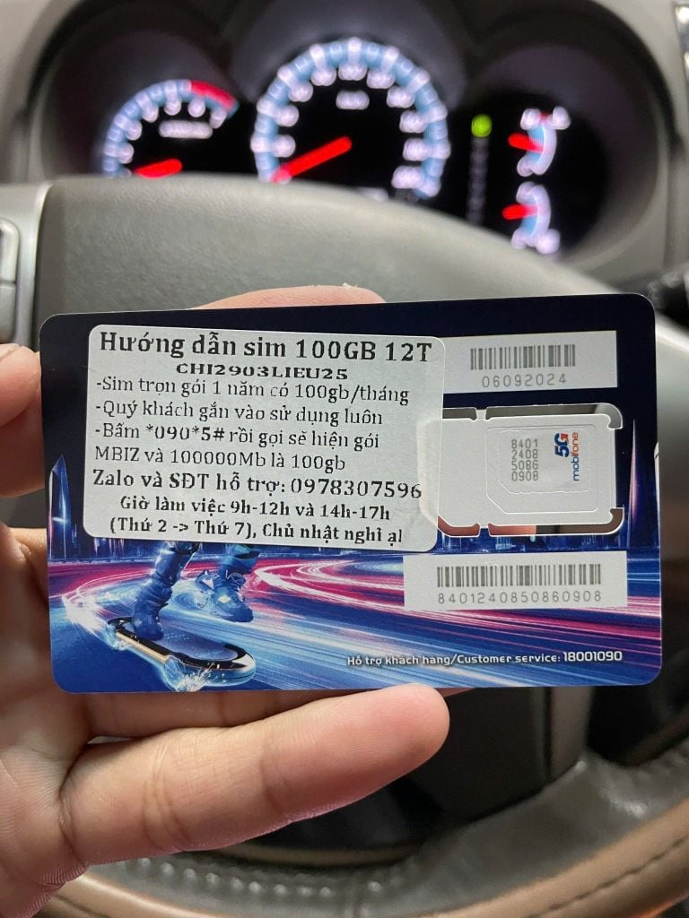 Sim Data 4G - 5G