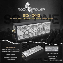 Ampli Mono Rock Power SQ One V1