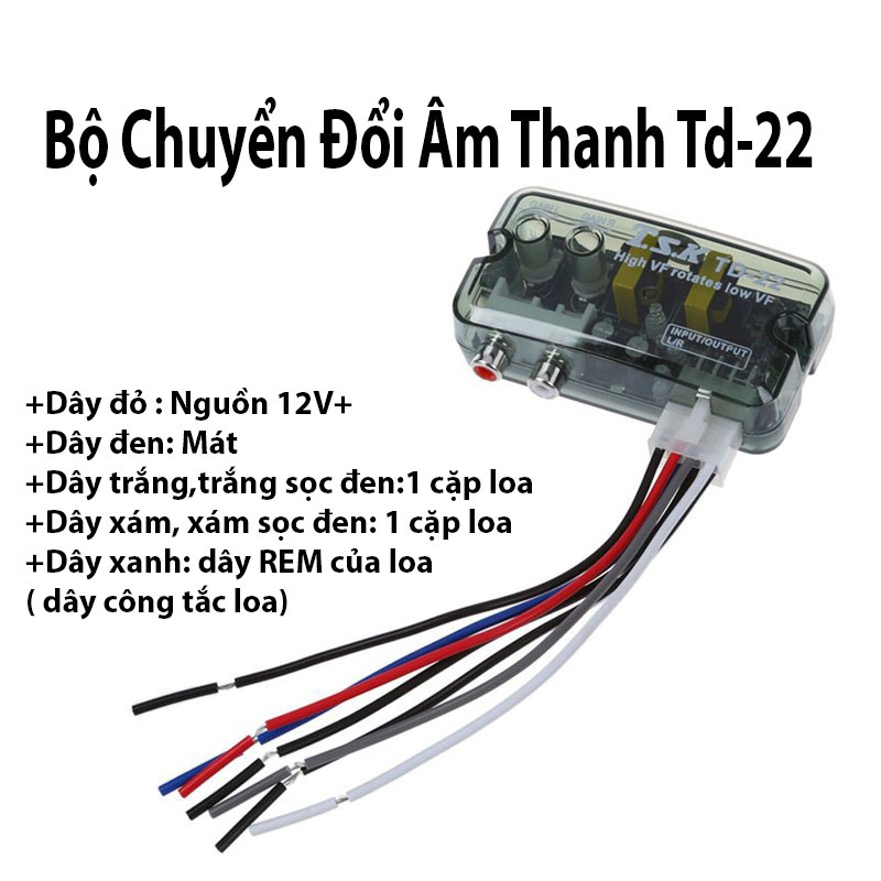 Bộ chuyển đổi tín hiệu âm thanh Line Out