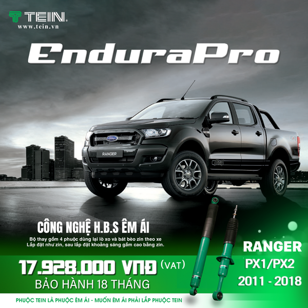 Giảm xóc ô tô Tein FORD RANGER 2011-2021