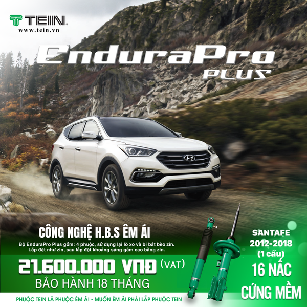 Giảm xóc ô tô Tein HYUNDAI SANTAFE 2012-2018 1 CẦU