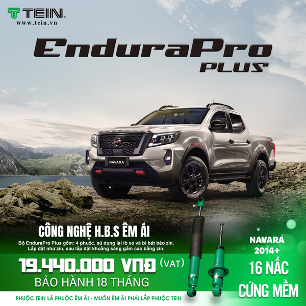Giảm xóc ô tô Tein Nissan Navara 2014+