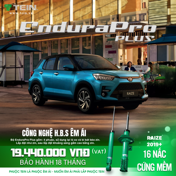 Giảm xóc ô tô Tein Toyota Raize 2019+