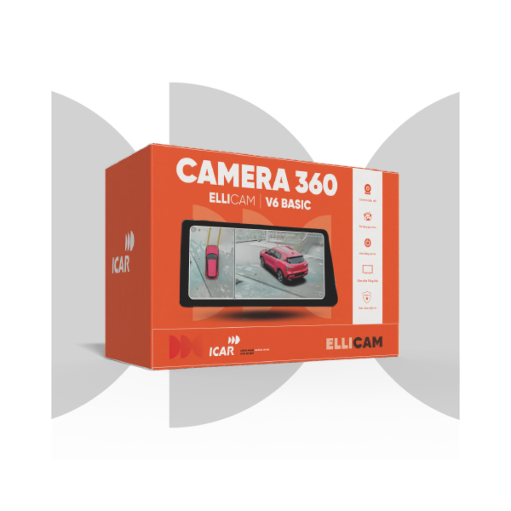 Camera 360 Ô Tô iCar Ellicam V6+