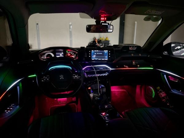 Led viền nội thất ô tô Led Pro