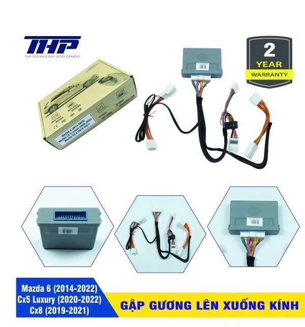 THP Gập gương lên xuống kính Mazda