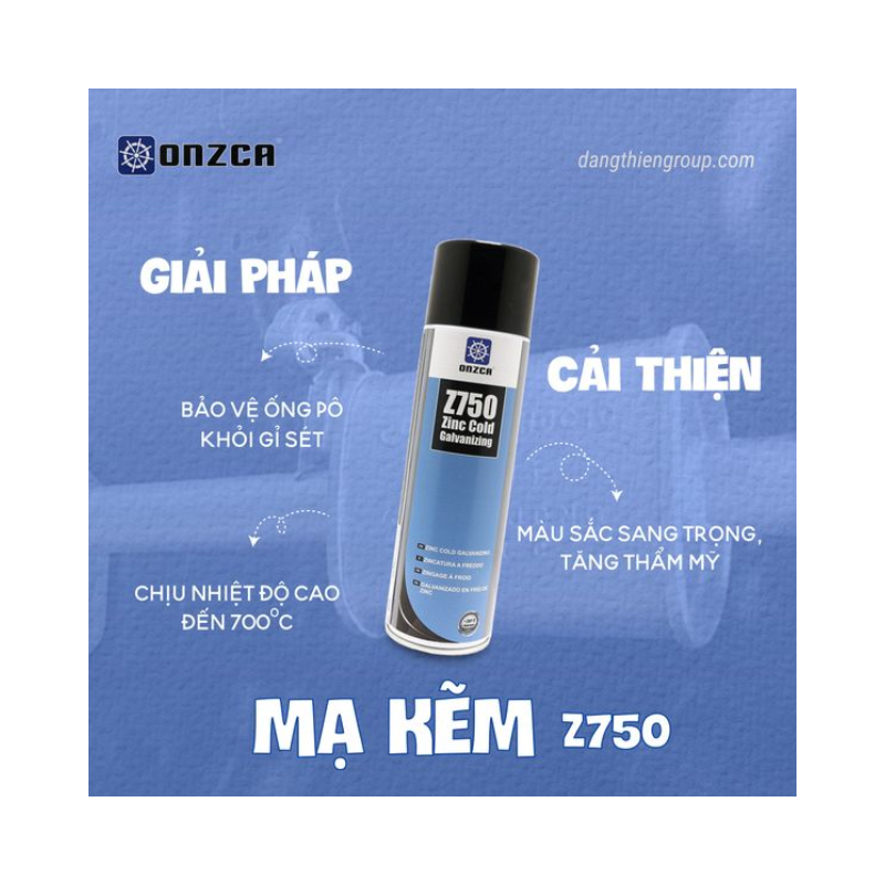 Onzca Mạ kẽm Pô