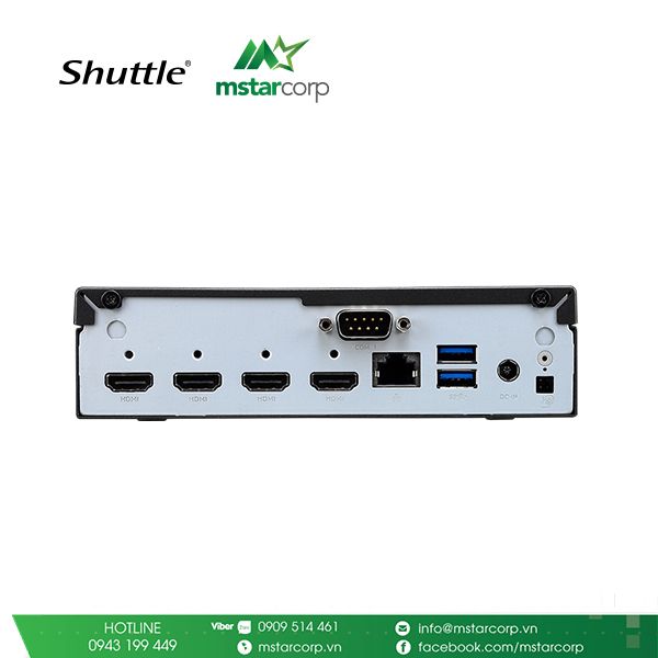  Máy tính mini Shuttle DH02U3 - i3 7100U 