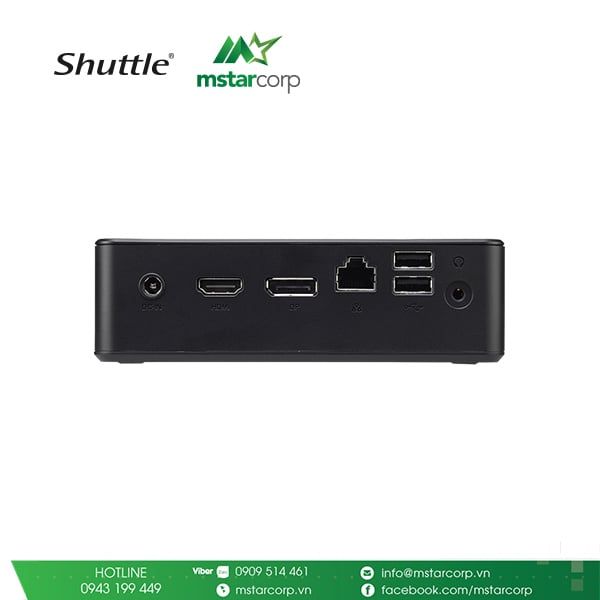  Máy tính mini Shuttle NC10U3 - i3 8125U 