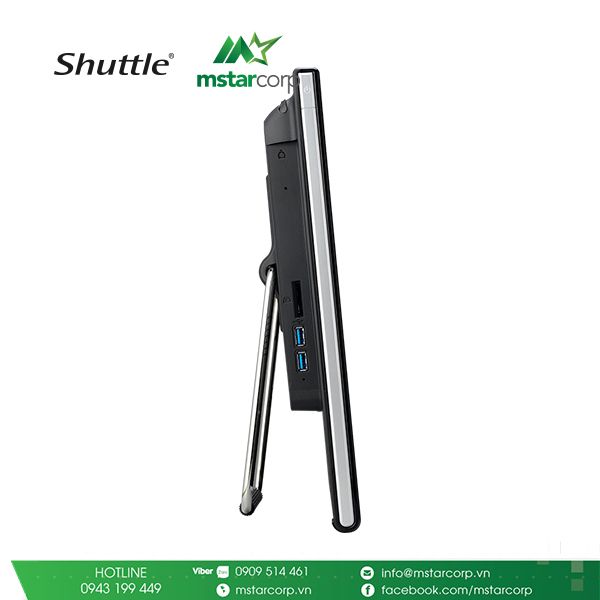  Máy tính mini Shuttle X50V8 [Core i3] (Black) 