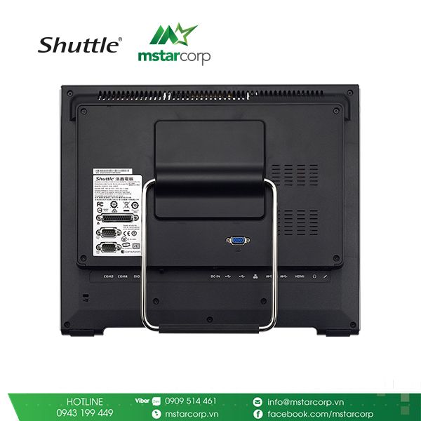  Máy tính mini Shuttle X50V8 [Core i3] (Black) 