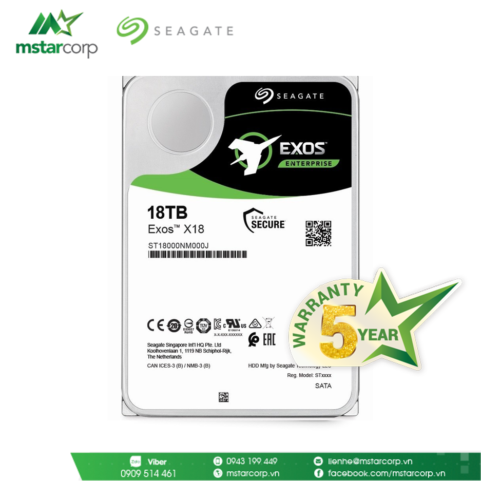  HDD Seagate Exos X18 18TB 