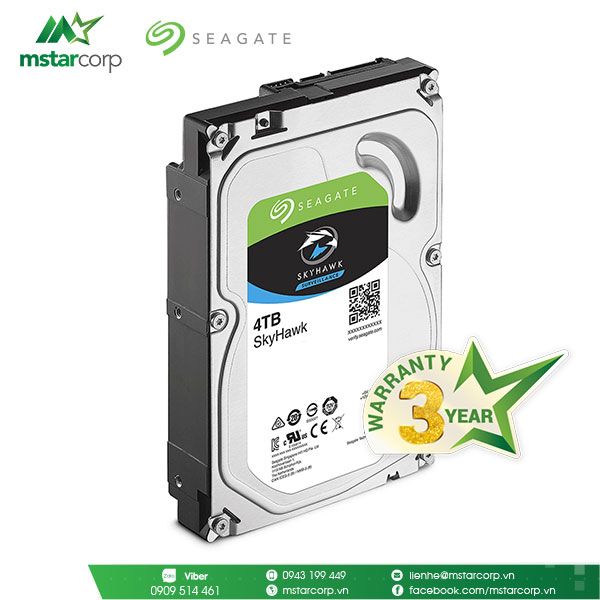  HDD Seagate SkyHawk 4TB - ST4000VX007 